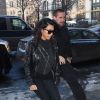 Kim Kardashian à New York le 11 février 2015  
