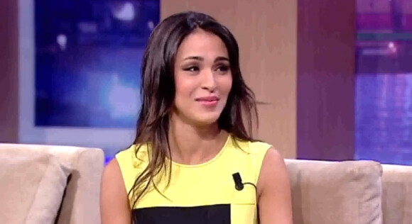 Leila, grande gagnant de Secret Story 8, était l'invitée de Naoufel Ouertani sur le plateau de "Labès" (émission tunisienne), le 18 octobre 2014.