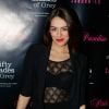 Sofia Essaïdi - Soirée Saint-Valentin de Sandra Zeitoun au Pink Paradise à Paris, le 14 février 2015.