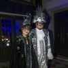 Exclusif - Le chanteur Zucchero et sa compagne Francesca Mozer - Ballet du Doge "Cupidon au pays des merveilles" à l'occasion du Carnaval de Venise le 14 février 2015.