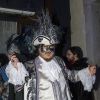 Exclusif - Zucchero et sa compagne Francesca Mozer - Ballet du Doge "Cupidon au pays des merveilles" à l'occasion du Carnaval de Venise le 14 février 2015.