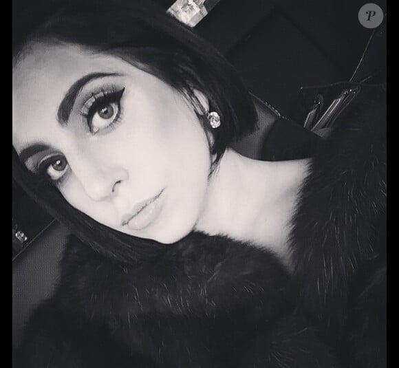 Lady Gaga se prépare pour la Saint-Valentin et a ajouté une photo sur son compte Instagram, le 13 février 2015.