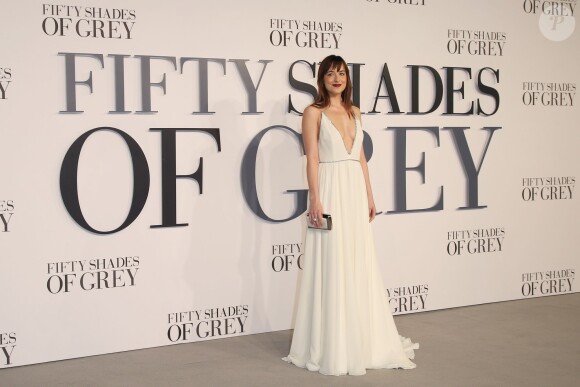 Dakota Johnson - Première du film "50 Nuances de Grey" à Londres, le 12 février 2015