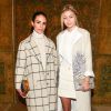 Jordana Brewster et Gigi Hadid assistent au éfilé Tory Burch automne-hiver 2015-2016 au 583 Park Avenue. New York, le 17 février 2015.