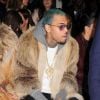 Chris Brown assiste au défilé Michael Costello automne-hiver au Salon du Lincoln Center.New York, le 17 février 2015.