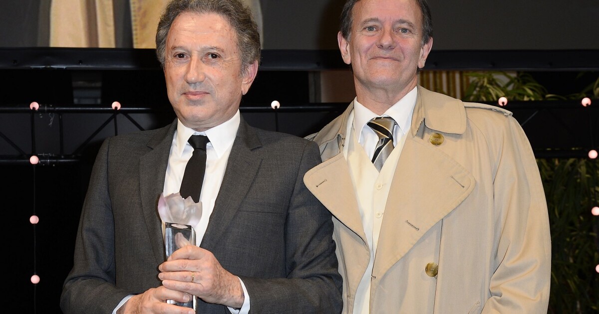 Michel Drucker honoré devant Francis Huster et Laurent Delahousse