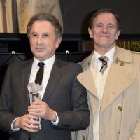 Michel Drucker honoré devant Francis Huster et Laurent Delahousse !