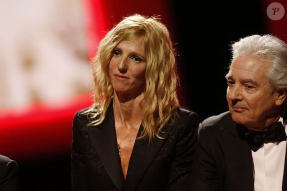 Sandrine Kiberlain, Pierre Arditi - 40ème cérémonie des César au théâtre du Châtelet à Paris, le 20 février 2015.
