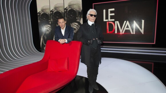 Karl Lagerfeld sur Le Divan de Marc-Olivier Fogiel : Confidences sur Choupette