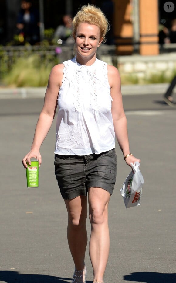 Britney Spears à Los Angeles, le 9 février 2015.