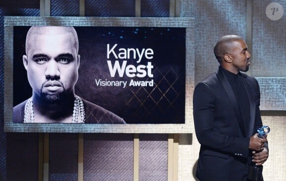 Kanye West sur scène lors des BET Honors 2015 au Warner Theatre. Washington, le 24 janvier 2015.
