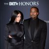 Kim Kardashian et Kanye West assistent aux BET Honors au Warner Theatre. Washington, le 24 janvier 2015.