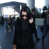 Kim Kardashian arrive à l'aéroport de LAX à Los Angeles, le 24 février 2015  Kim Kardashian is spotted at LAX airport, 24 February 201524/02/2015 - Los Angeles
