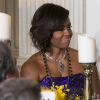 Michelle Obama à la réception Governors Dinner à Washington, le 22 février 2015