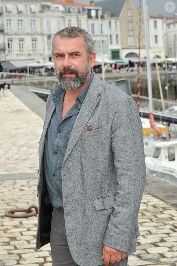 Philippe Torreton pose pour le photocall du téléfilm ' Intimes Convictions ' durant le 15e Festival de la Fiction Tv de La Rochelle, France le 12 septembre 2013.