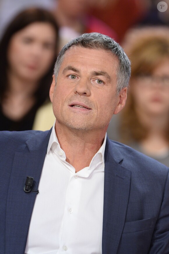 Bruno Gaccio - Enregistrement de l'émission Vivement Dimanche à Paris le 25 février 2015. L'émission sera diffusée le 3 mars sur France 2. Invité principal Michel Fugain.