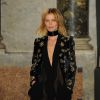 Eva Herzigova défile pour Emilio Pucci (collection automne-hiver 2015-2016) à Milan. Le 28 février 2015.