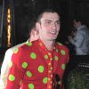 Le footballeur Adam Johnson lors d'une soirée pré-Noël en décembre 2010 avec des coéquipiers de Manchester City.