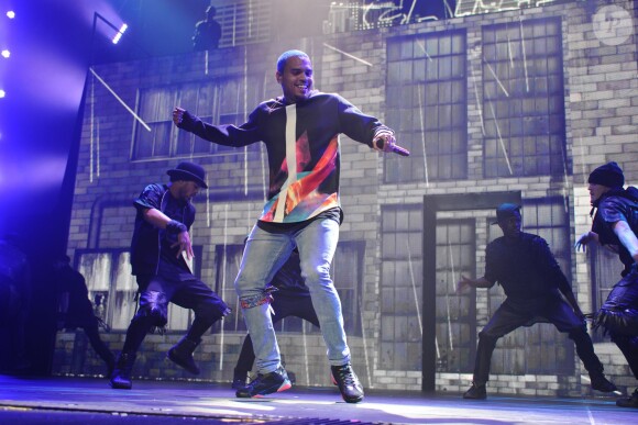 Chris Brown en concert au BB&T Center à Sunrise. Le 12 février 2015.