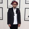 Chris Brown aux 57e Grammy Awards à Los Angeles, le 8 février 2015.
