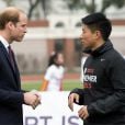 The Duke of Cambridge takes part in a Premier Skills football coaching event at Nanyang High School in Shanghai, China on March 3, 2015. Photo by Tim Rooke/PA Wire /ABACAPRESS.COM03/03/2015 - Shanghai