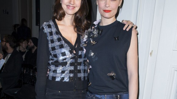 Fashion Week: Delphine McCarty et Lilou Fogli, supportrices d'Alexis Mabille