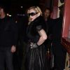 Madonna se rend au club "Raspoutine à Paris le 2 mars 2015. 