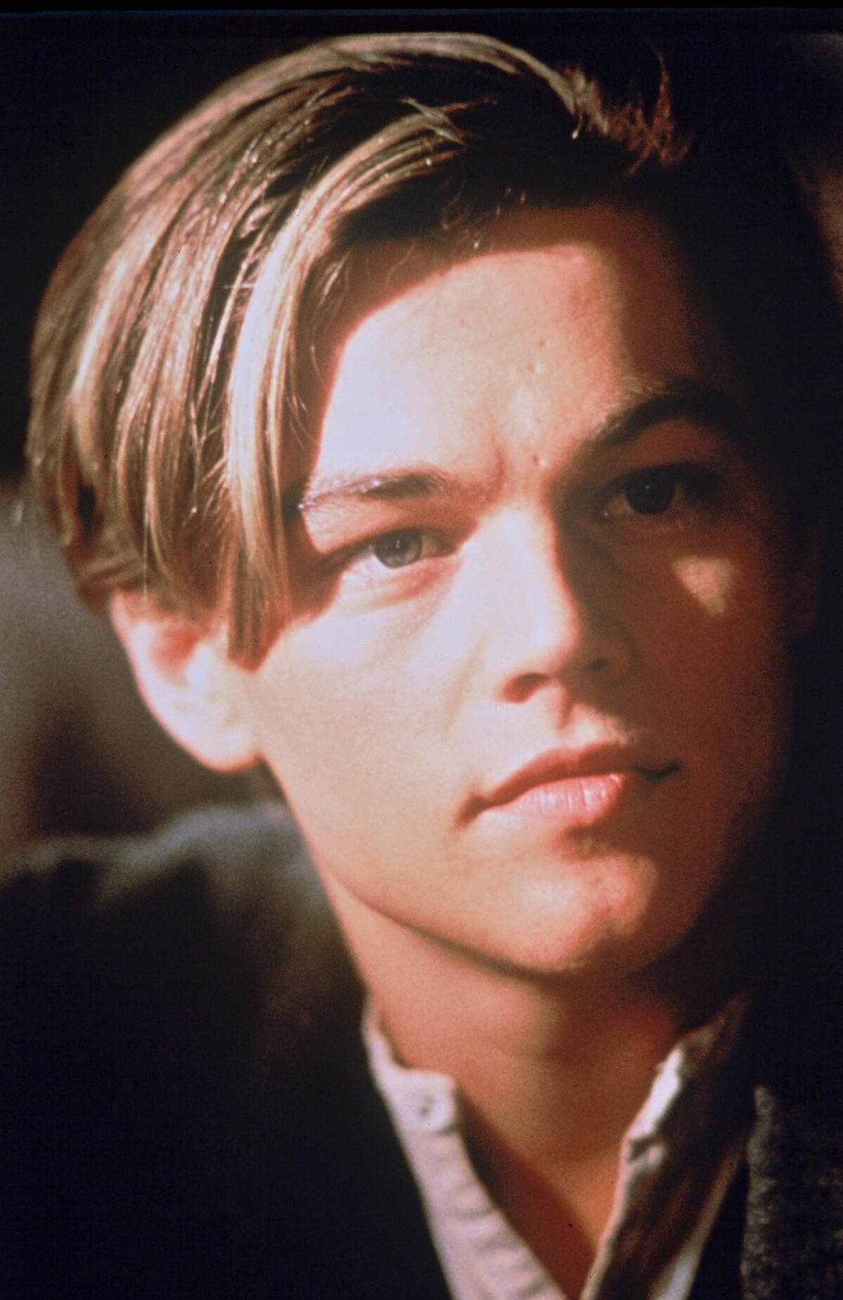 Photo : Leonardo DiCaprio dans Titanic en 1997. - Purepeople