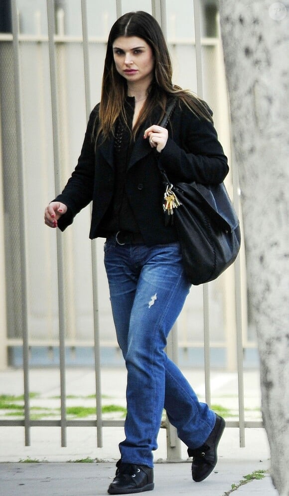 Aimee Osbourne à Los Angeles, le 6 mars 2013