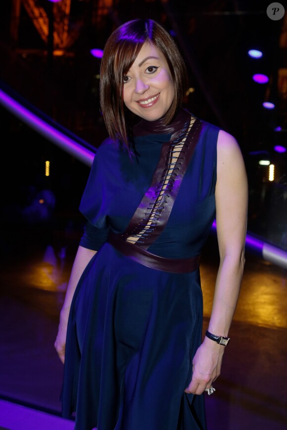 Fatima Lopes - People en front row au défilé de mode "Fatima Lopes", collection prêt-à-porter automne-hiver 2015/2016 à la Tour Eiffel, à Paris. Le 7 mars 2015