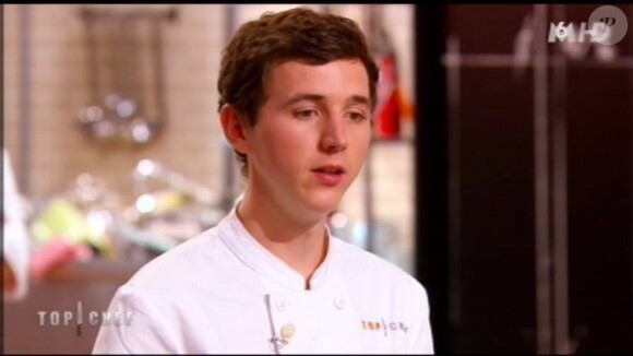 Le jeune Martin Volkaerts, candidat de Top Chef 2015.