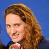 Camille Muffat lors des championnats d'Europe à Chartres, le 25 novembre 2012