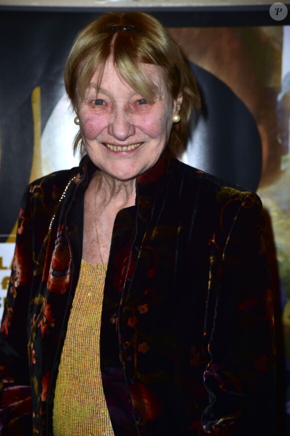 Marisa Borini (Bruni Tedeschi)  au Gala de l'enfance maltraitée à la Salle Gaveau à Paris le 9 mars 2015.