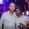 Exclusif - Christophe Dugarry, Sylvain Wiltord - 3ème gala de l'association "Les rois du monde" à la salle Wagram au profit des enfants défavorisés, orphelins et hospitalisés à Paris le 9 mars 2015.