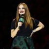Debby Ryan lors de la soirée "We Day" à Vancouver, le 22 octobre 2014. 