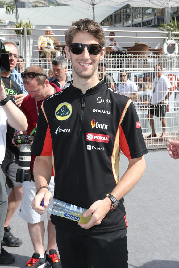 Romain Grosjean lors du Grand Prix de Formule 1 de Monaco le 25 mai 2014