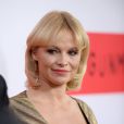  Pamela Anderson lors de l'avant-premi&egrave;re du film Gunman &agrave; Los Angeles le 12 mars 2015 