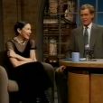 Madonna dans le "Late Show" de David Letterman, le 31 mars 1984.