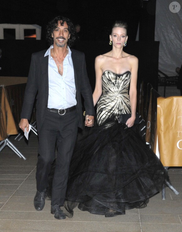 Carlos Leon et sa femme Betina Holte - Soiree de Gala 'Metropolitan Opera Opening Night' a New York le 24 Septembre 2012