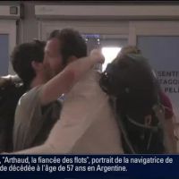Dropped : Philippe Candeloro, Jeannie Longo et Alain Bernard arrivent à Paris