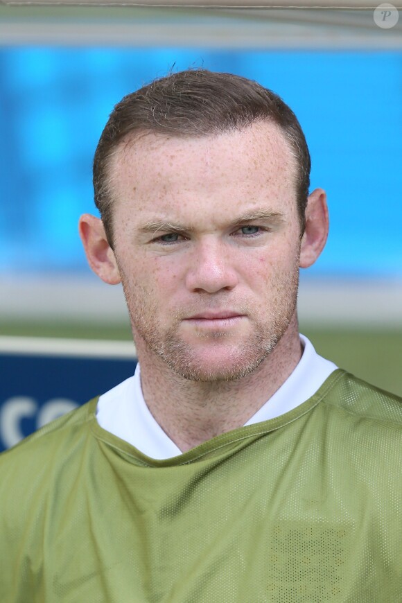 Wayne Rooney - Match de coupe du monde Angleterre - Costa Rica a Belo Horizonte au Brésil le 24 juin 2014. 