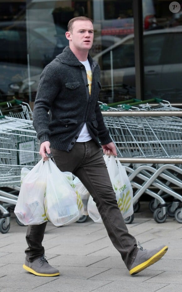 Wayne Rooney à Cheshire, le 11 avril 2013.