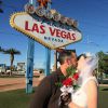 Nicholas Brendon lors de son mariage avec sa femme Moonda Tee , photo publiée sur son compte Facebook le 2 octobre 2014