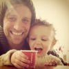 Kian Egan a ajouté une photo à son compte Instagram avec son fils Koa, le 17 janvier 2014