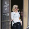 Gwen Stefani se rend à sa séance d'acupuncture à Los Angeles, le 11 mars 2015. 