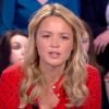 Virginie Efira pas emballée par son casting pour la météo de M6 révélé dans Les Enfants de la télé, le 20 mars 2015, sur TF1