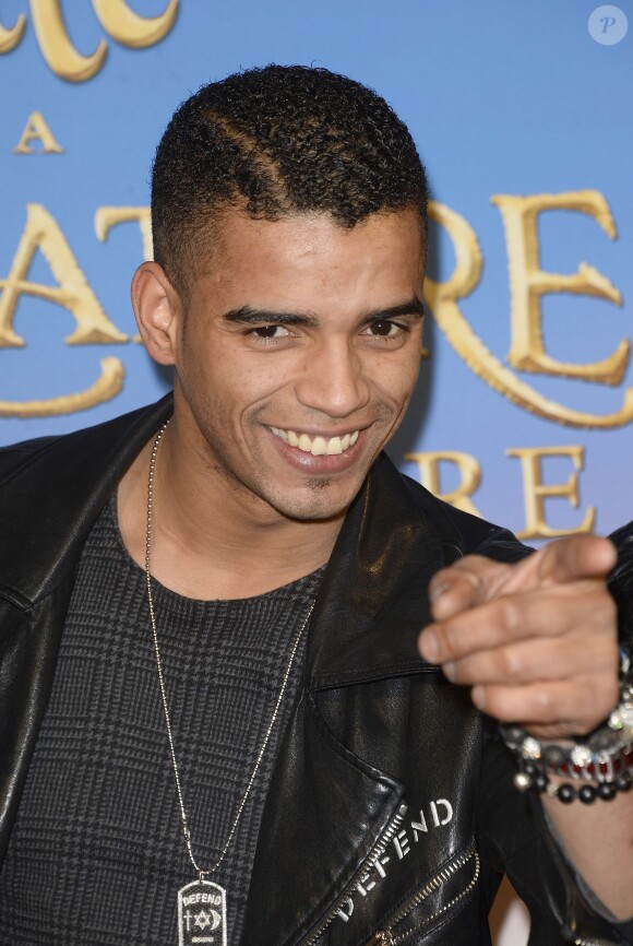 Brahim Zaibat - Avant-première du film "Clochette et la Créature légendaire" au Gaumont Champs-Elysées à Paris, le 20 mars 2015. 