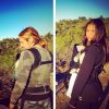 Zoe Saldana a ajouté une photo à son compte Instagram en compagnie de son mari Marco Perego et leurs jumeaux, le 13 février 2015