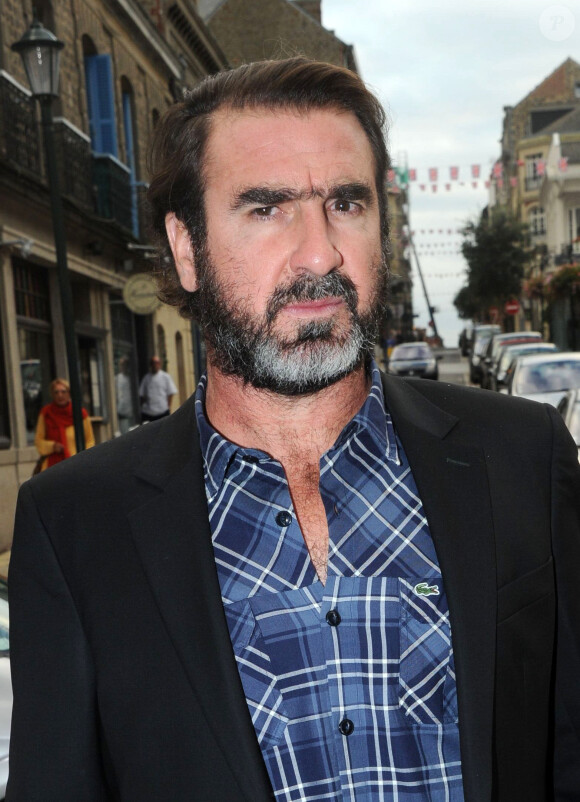 Eric Cantona lors du 24e Festival du Film Britannique de Dinard le 4 octobre 2013d