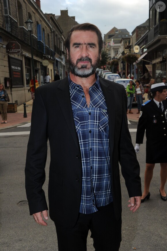 Eric Cantona lors du 24e Festival du Film Britannique de Dinard le 4 octobre 2013d
